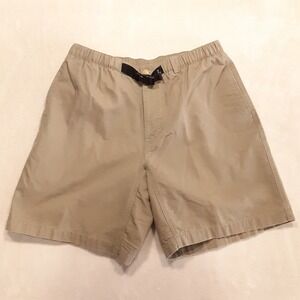 Vintage Sportif USA Mens Belted Outdoor Bermuda Shorts M Green Cotton RN#40841